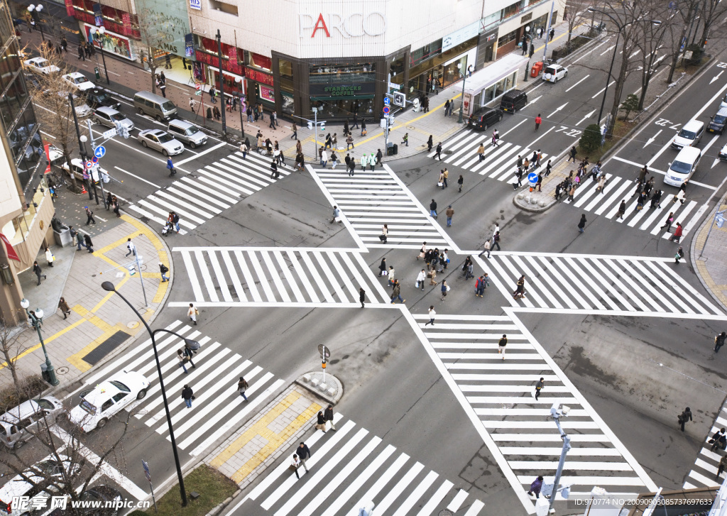 城市一角