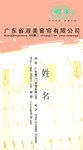 名片设计 卡片 摸板