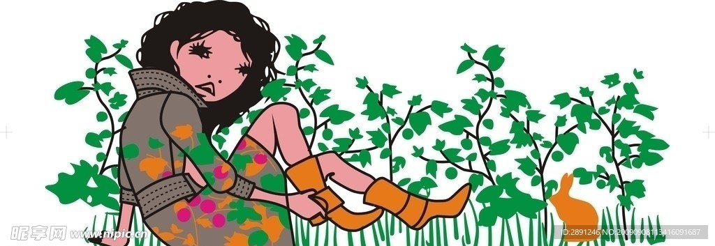 美女