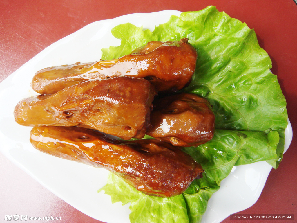 麻辣鸭头