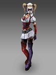 游戏花脸女人物