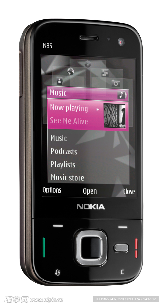 诺基亚NOKIA N85手机高清图片