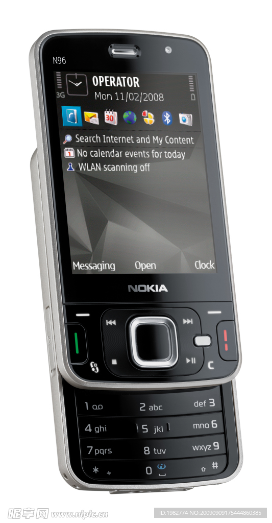 诺基亚NOKIA N96手机高清图片