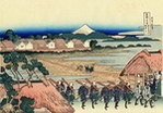 从千住花街眺望不二