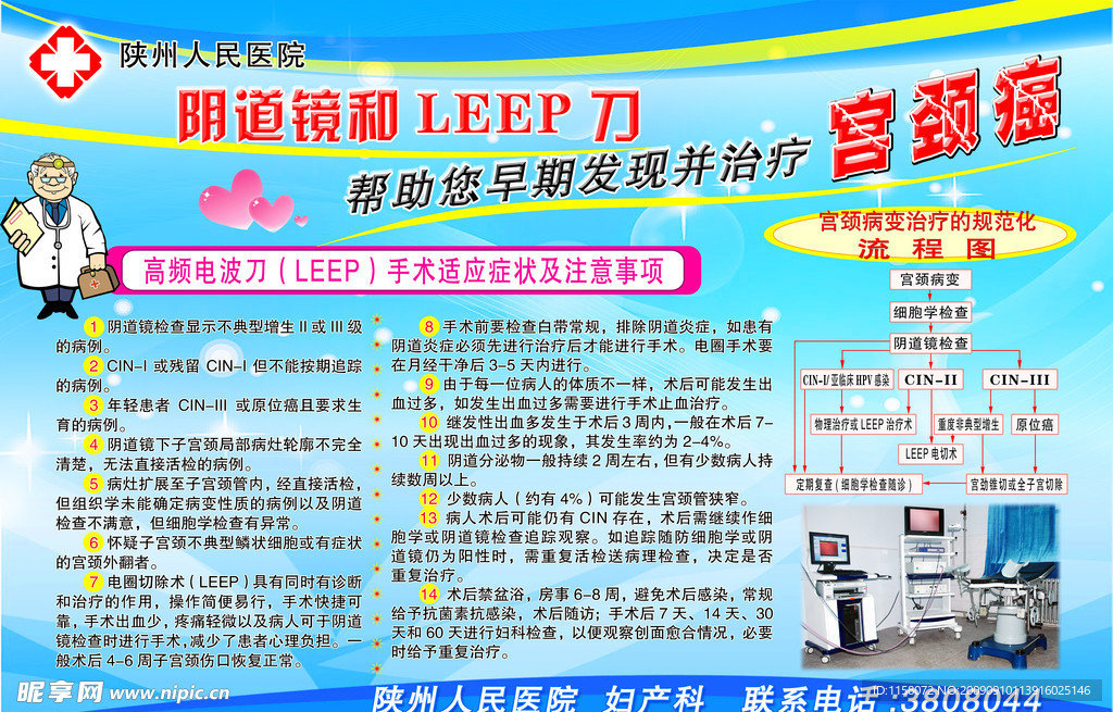 阴道镜和LEEP刀治疗宫颈癌