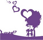 情侣 心 LOVE