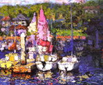 风光油画