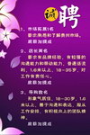 服装店招聘