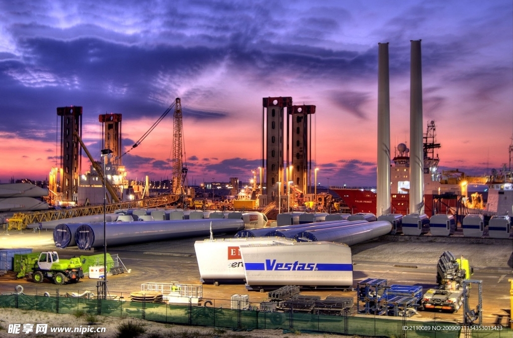 Vestas 海边工厂