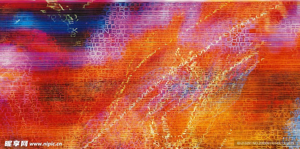 字母背景