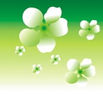 茉莉花辨失量图