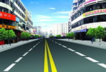 公路效果图