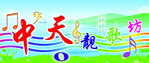 中天练歌坊招牌