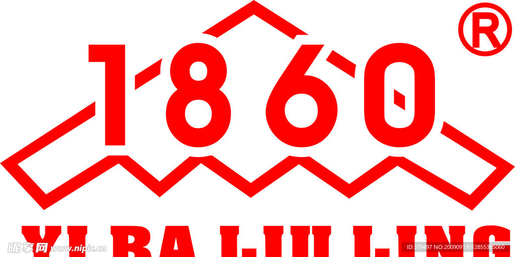 1860裤业Logo