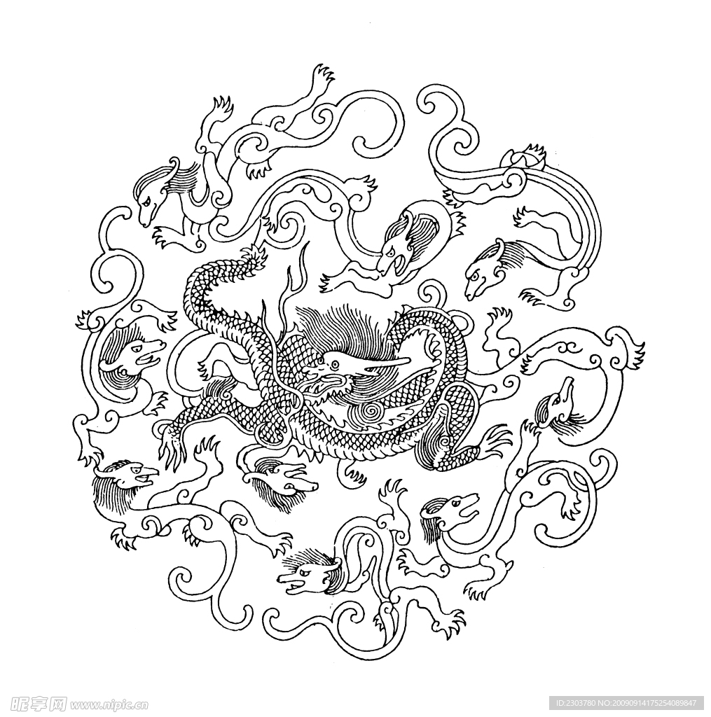 元明清素材