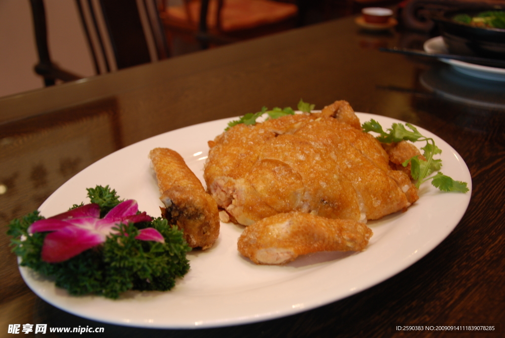 特制八宝酥鸡