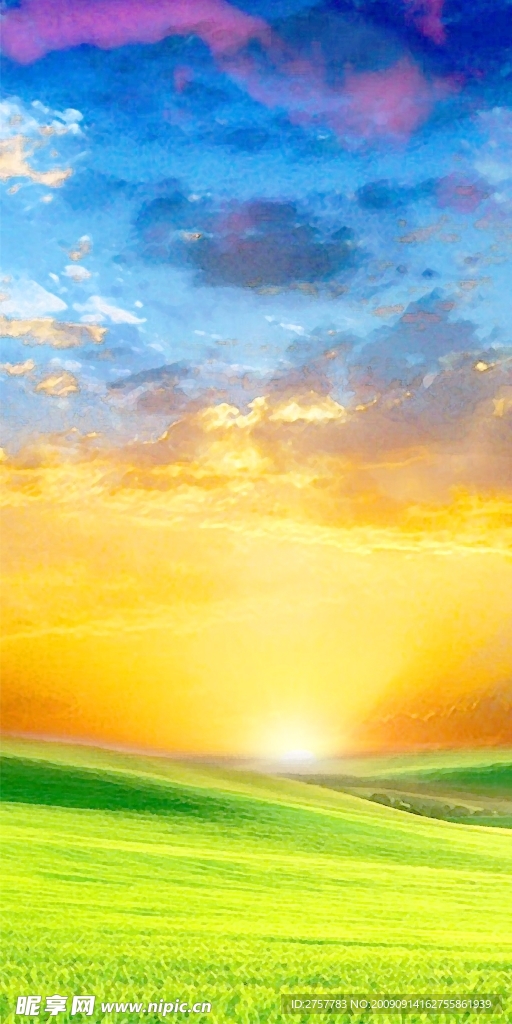 夕阳
