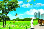 梦幻春景