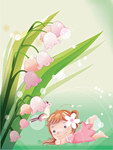 花下乘凉