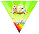 恒安集团安尔乐爬爬总动员围绳吊旗