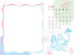 日历模板 6月