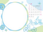 照片模板 8月