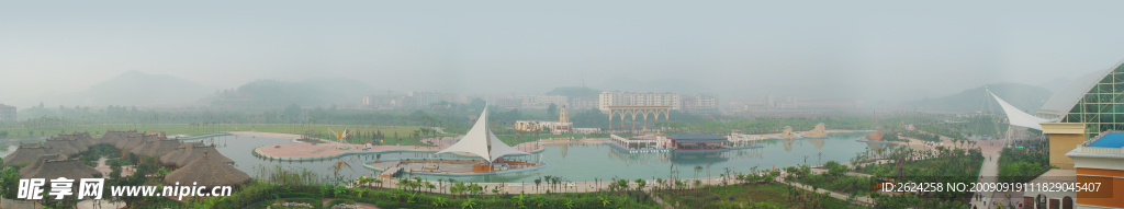 中国死海全景