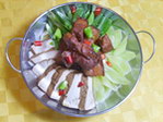 马桥香干红烧肉锅仔