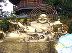 上海龙华寺弥勒佛雕塑