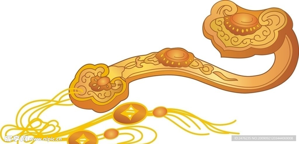 金如意矢量素材
