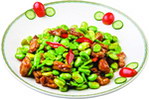 鲜蚕豆炒肉片