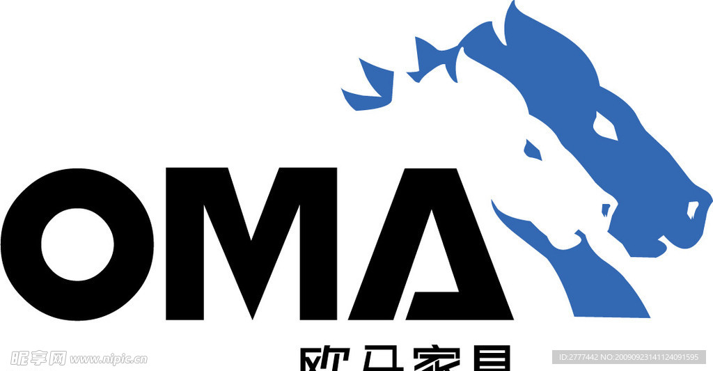 欧马家俱标志