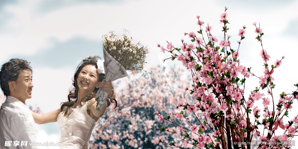 浪漫婚纱照