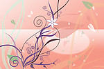 移门 花纹 藤蔓