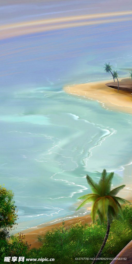 海滩