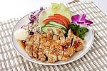 汁烧鸡扒