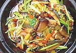 腊味鳝鱼煲