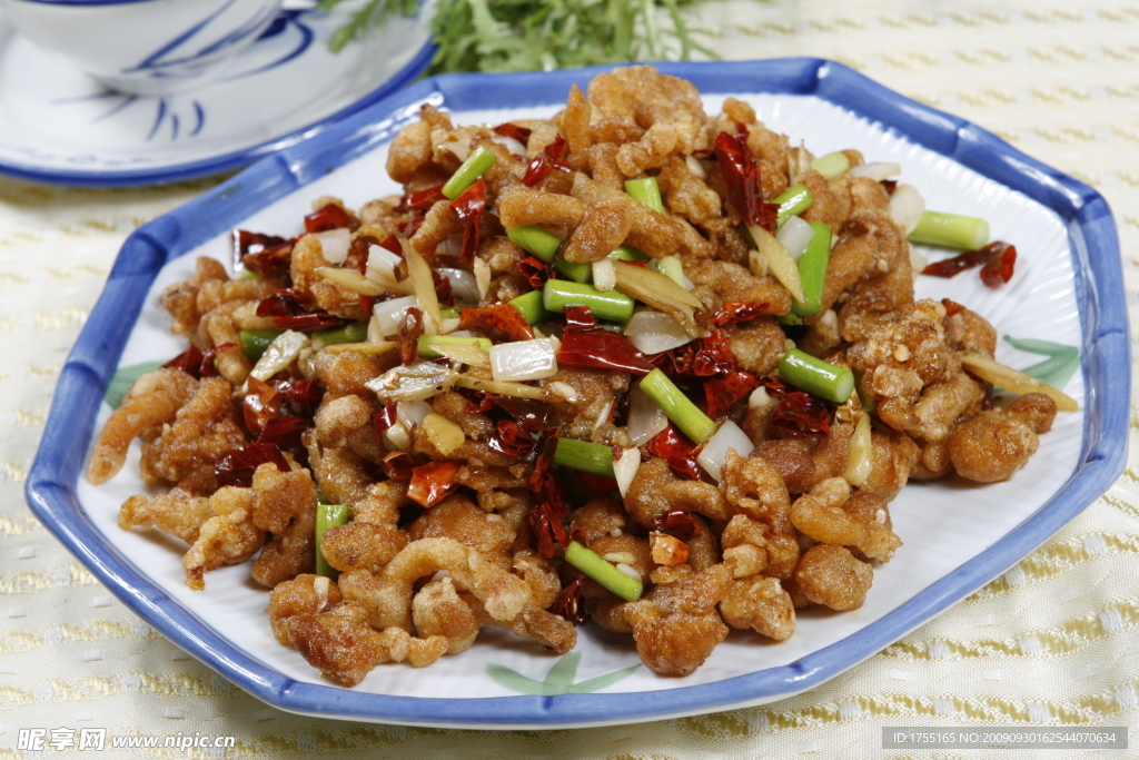 煸滑子菇