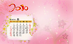 2010年日3月台历