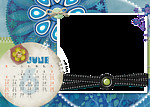 2010台历像框（六月）