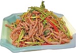 野山椒香菜牛肉丝