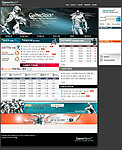韩国游戏网站模版