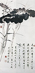 启功荷花