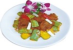 小瓜炒咸肉