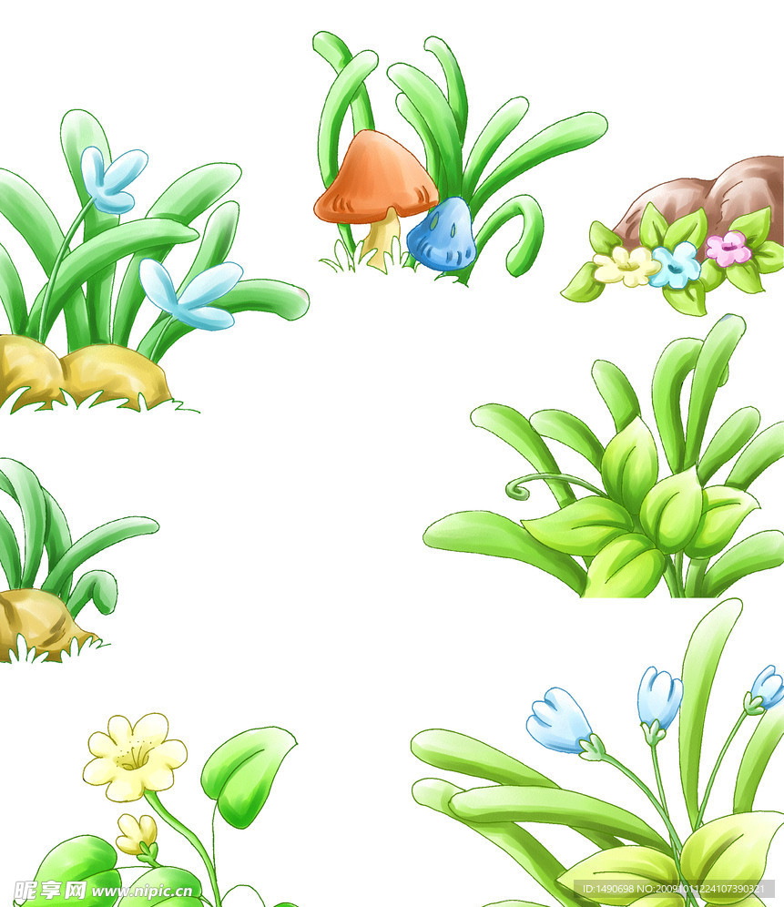 插画广告材料库