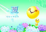 原创设计 夏天吊旗
