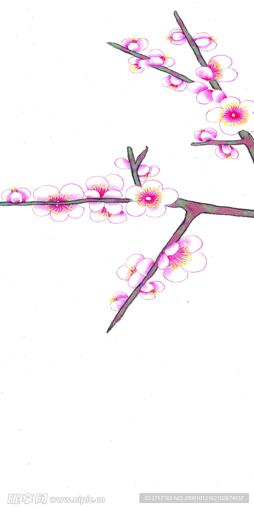 桃花盛开
