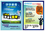 教育培训宣传单设计