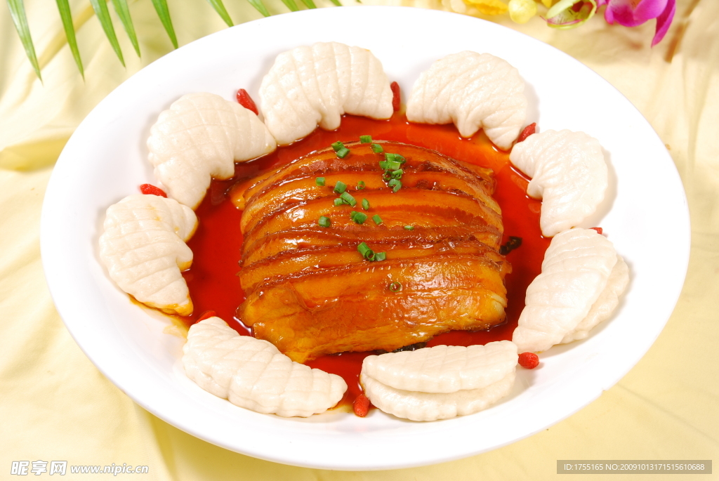 青元扣肉