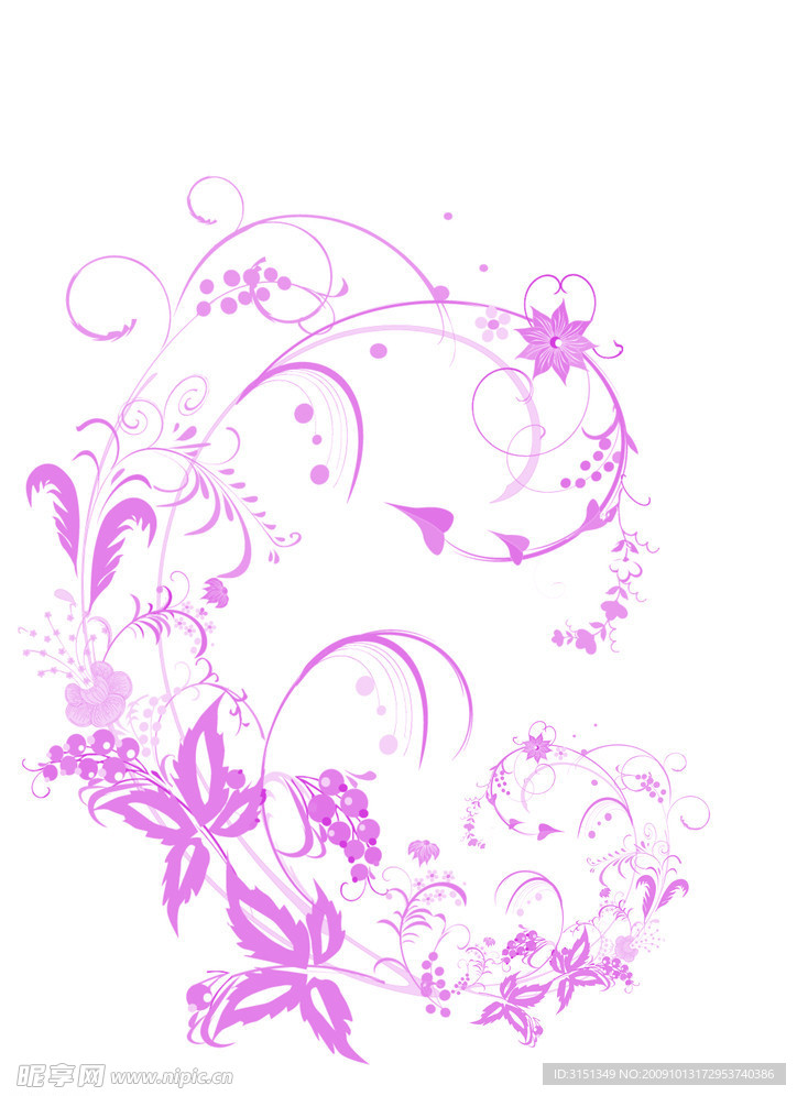 背景花纹